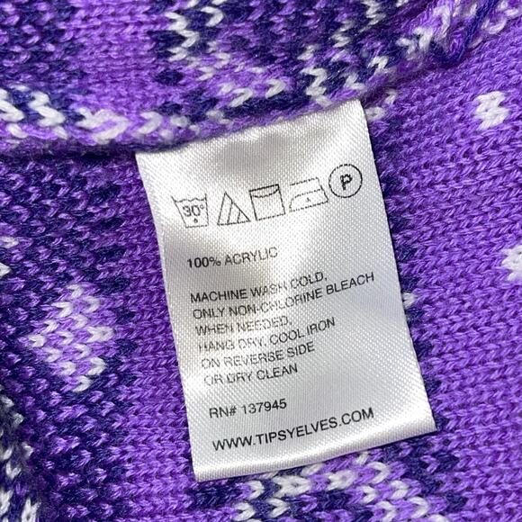 Tipsy Elves Special Edition TWITCH Ugly Christmas Sweater Size XL - Picture 4 of 5